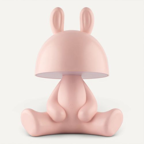 Lampe à poser enfant H. 22 cm MILO Rose vue de face