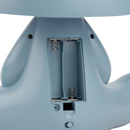 Lampe à poser enfant H. 22 cm MILO Bleu vue accessoires