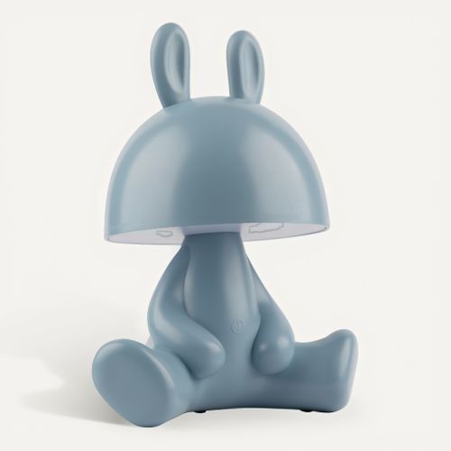 Lampe à poser enfant H. 22 cm MILO Bleu vue 3/4