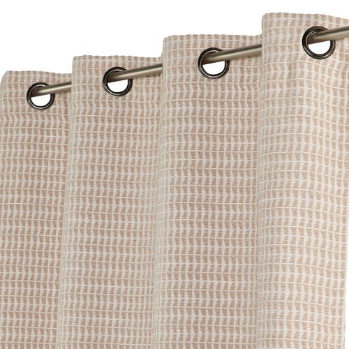 Rideau 140x240 cm SUSAN Beige vue accessoires