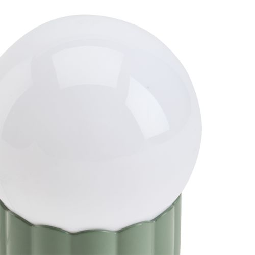 Objet lumineux kaki H. 15 cm LUA KAKI Kaki vue détaillée