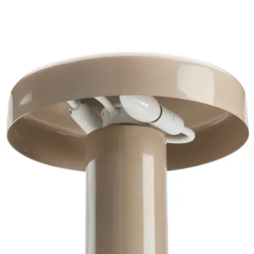 Lampe à poser H. 33 cm LUIS Taupe vue détaillée