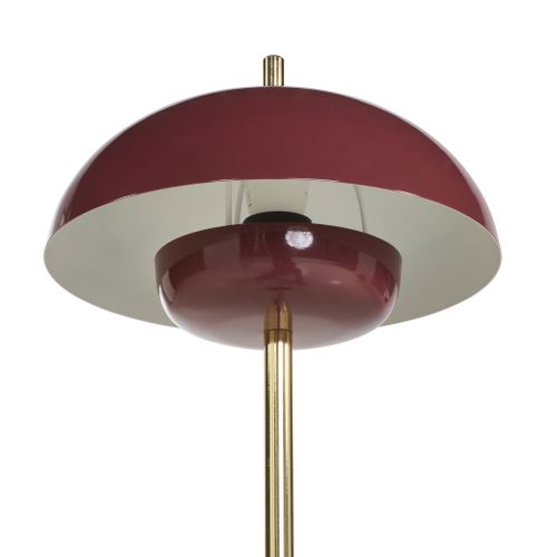 Lampe de sol H. 108 cm BRENDA Bordeaux vue détaillée
