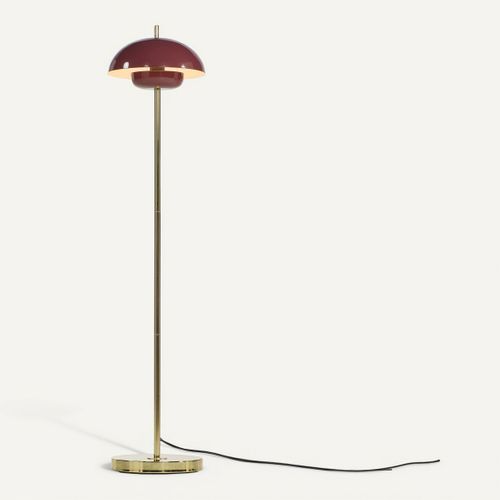 Lampe de sol H. 108 cm BRENDA Bordeaux