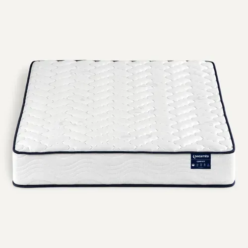Matelas ressorts 140x190 cm DREAMEA COMPLICE ép.22 cm vue de face
