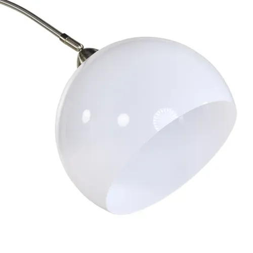 Lampadaire en métal H. 198 cm GIANNIS Blanc vue détaillée