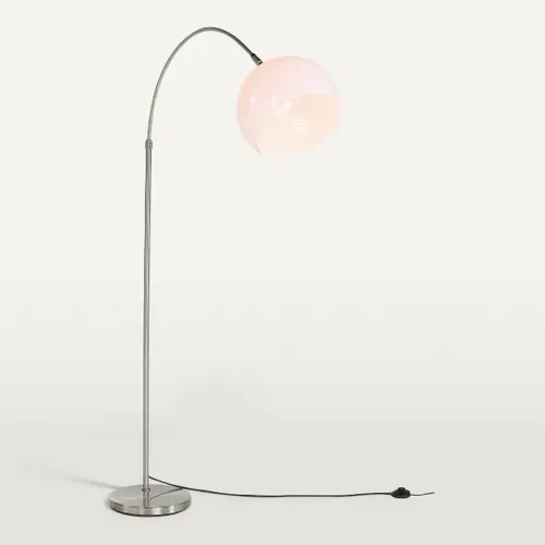 Lampadaire en métal H. 198 cm GIANNIS Blanc