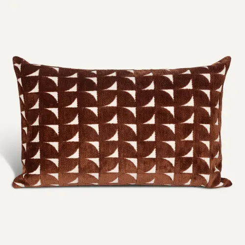 Coussin 40x60 cm SANA Terracotta vue de face