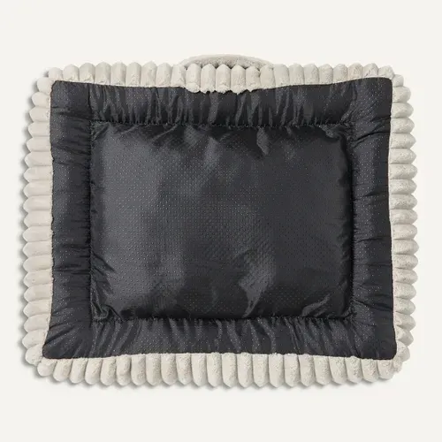 Panier pour chien 60x50 cm SNOOP Gris vue de derrière