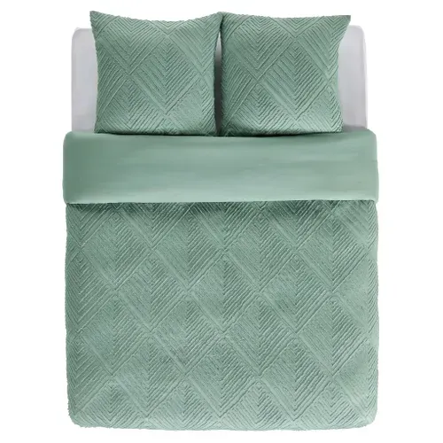 Parure 240x220 cm + 2 taies DREAMEA LIAM vue de profil