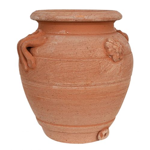 Set De 4 Pieds Tête De Lion Pour Cache-pot, Vase En Terre Cuite, Déco Toscane Biscottini