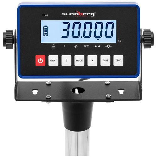 Steinberg Balance Plateforme Industrielle 300 Kg / 50 G - Plateau 40x50 Cm Pliable SBS-PF-300/50C