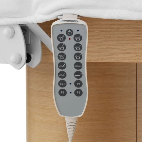 Table De Massage Professionnel 160 Watts Rembourrage De 8 Cm 200 Kg Blanc 14_0009990