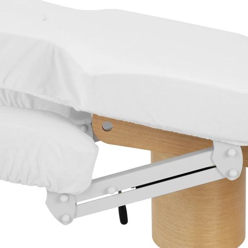 Table De Massage Professionnel 160 Watts Rembourrage De 8 Cm 200 Kg Blanc 14_0009990