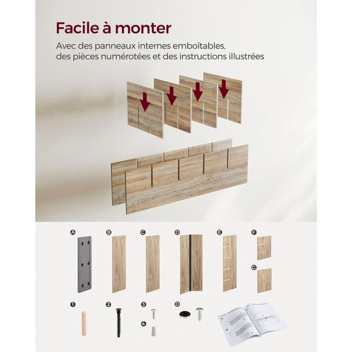 Banc Chaussures Meuble Chaussures Entrée Banc Rangement Avec 15 Compartiments Siège