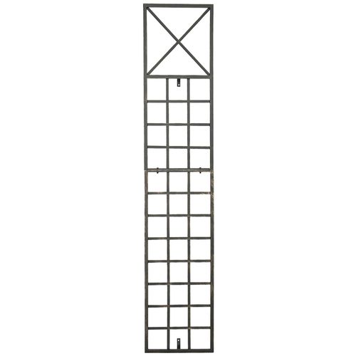 Treillis Décoration Mural Jardin Roses Plantes Grimpantes Métal Bronze 10_0003900