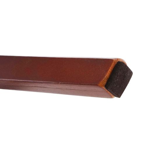 Lot De 2 Tabourets De Bar Chaises Comptoir Rotatif En Pvc Marron Et Bois 04_0007456
