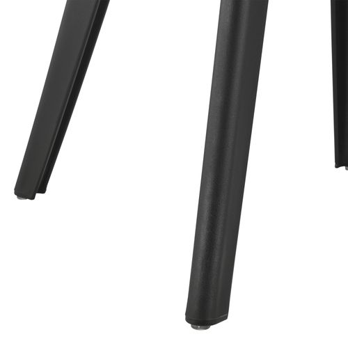 Set De 2 Chaises Cuisine Salle à Manger 83 Cm Blanc Et Noir 03_0003629