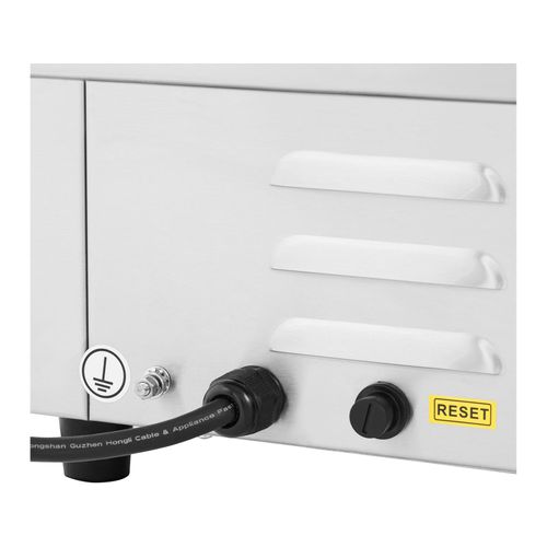 Plancha électrique Professionnelle En Inox Pour Restaurant De Table 1 Feu 55 X 40 Cm