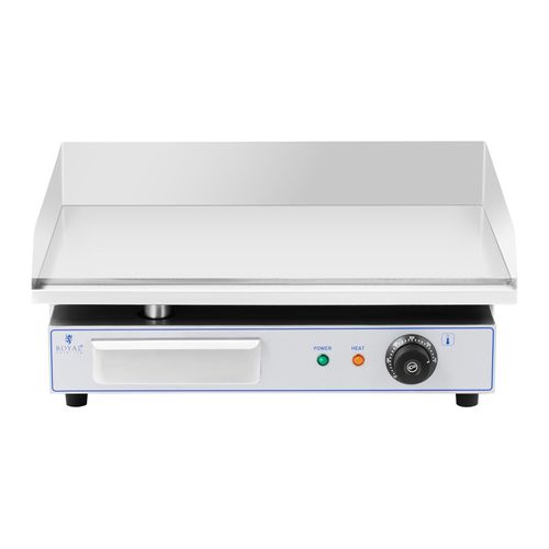 Plancha électrique Professionnelle En Inox Pour Restaurant De Table 1 Feu 55 X 40 Cm