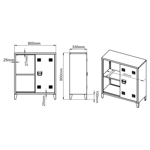 Casier De Bureau Armoire Meuble De Rangement Pour Bureau Atelier Chambre Acier De Bur
