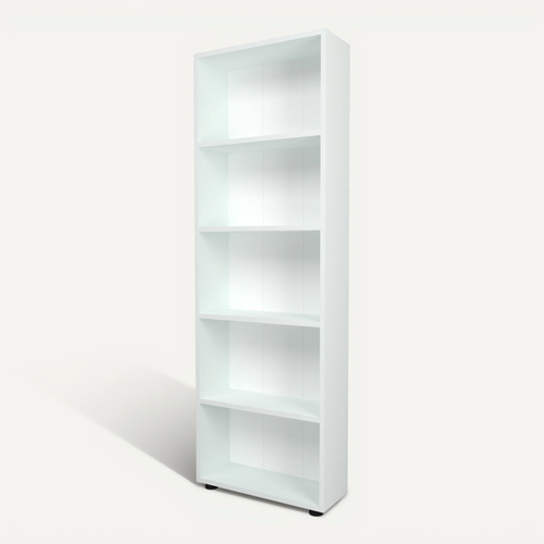 Bibliothèque Design Pour Salon étagère Style Original à 5 Niveaux 172 X 55 X 20 Cm Bl