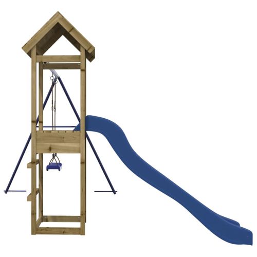 Balançoires Toboggan Portiques Robuste Jeux Jardin 238 X 315