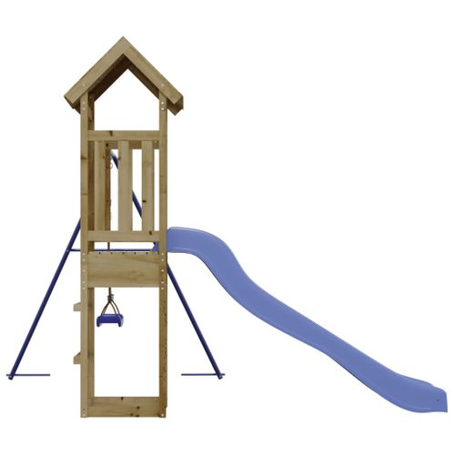 Balançoires Toboggan Portiques Robuste Jeux Jardin 238 X 321