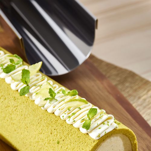 Gouttière à Bûche Inox Ronde 8x30cm 3206.30