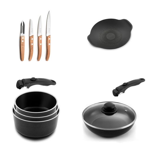 Arom - Batterie De Cuisine 12 Pièces