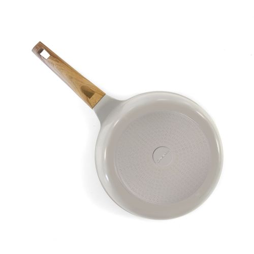 Mythic - Poêle 28 Cm Avec Revêtement En Céramique Blanche