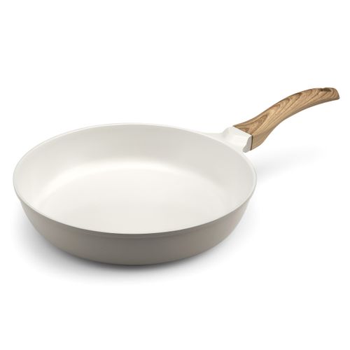 Mythic - Poêle 28 Cm Avec Revêtement En Céramique Blanche