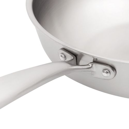 Gourmet - Lot De 3 Poêles Inox 20-24-28 Cm