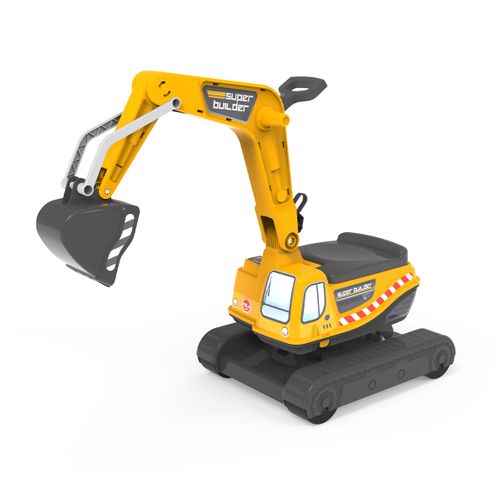 Tractopelle à pédales Komatsu avec excavatrice et remorque Falk : King Jouet Fra Tractopelle à pédales Komatsu avec excavatrice et remorque Falk : King Jouet Fra