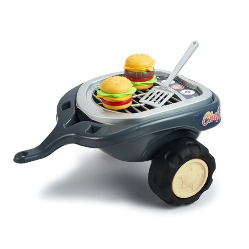 Porteur Enfant Food Truck Avec Remorque 1 À 3 Ans