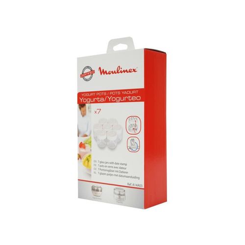 Lot De 7 Pots Pour Yaourtière Moulinex - A14a03