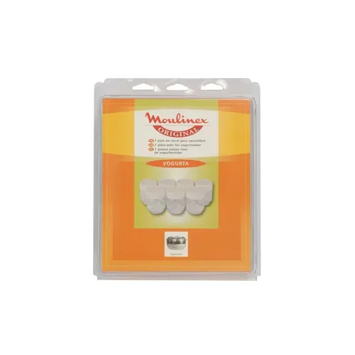 Lot De 7 Pots Pour Yaourtière Moulinex - A14a03