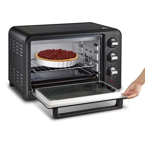 Mini Four Grill - 19l - 1380 W - Grill 740 W - Chaleur Tournante - Noir - Ox444810