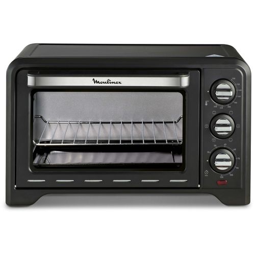 Mini Four Grill - 19l - 1380 W - Grill 740 W - Chaleur Tournante - Noir - Ox444810