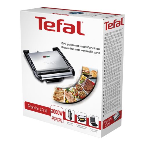 Grill Panini Multifonctions 2000w Noir/inox Gc241d12