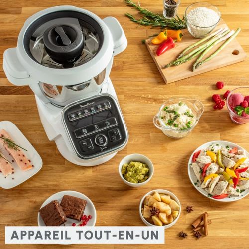 Robot cuiseur Companion MOULINEX HF80DB10 vue détaillée