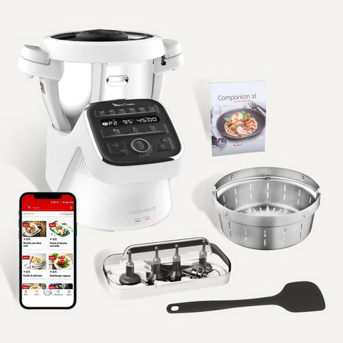 Robot cuiseur Companion MOULINEX HF80DB10 vue de face