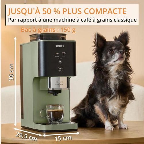 EXPRESSO COFFEE CRUSH SA401LE0 KRUPS 15 bars - 3 niveaux - Noir