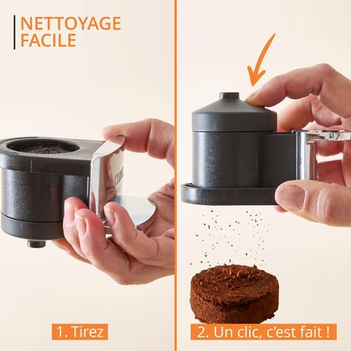 Expresso avec broyeur KRUPS Coffee Crush SA403BE0 vue détaillée
