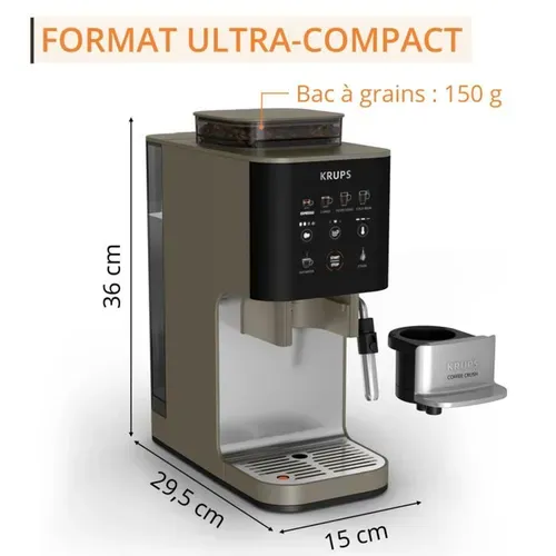Expresso avec broyeur KRUPS Coffee Crush SA403BE0