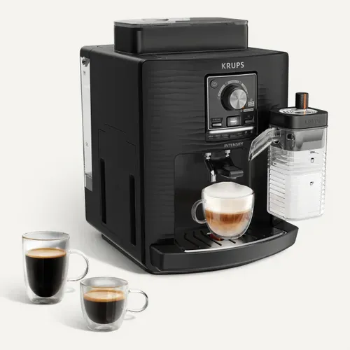 Expresso avec broyeur KRUPS INTENSITY LAIT EA5028E0 vue 3/4