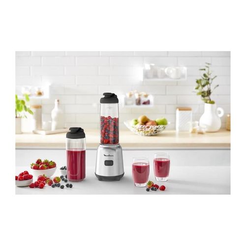 Blender Mixeur - 300 W - 2 Bouteilles Tritan à Emporter - Application Dédiée Lm15fd10