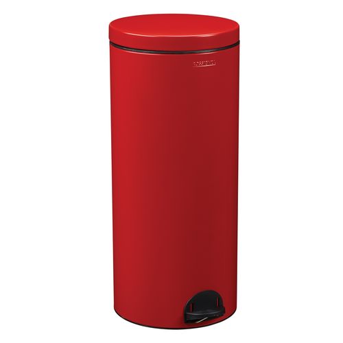 Poubelle De Cuisine à Pédale 30l Fabriqué En France - Sania Rossignol Rouge