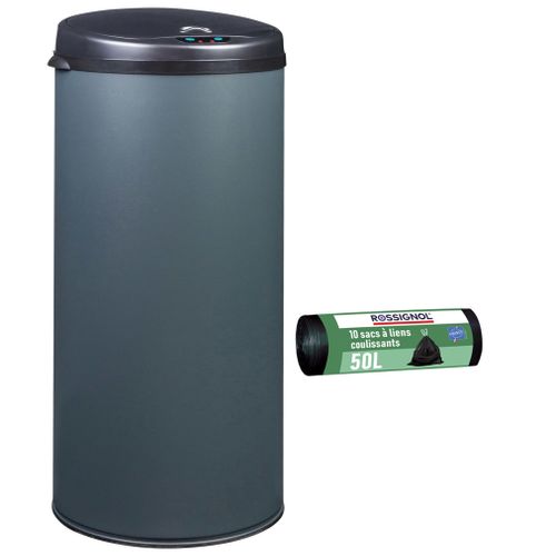 Poubelle De Cuisine Automatique 45l Et 10 Sacs Poubelle 50l - Sensitive Rossignol