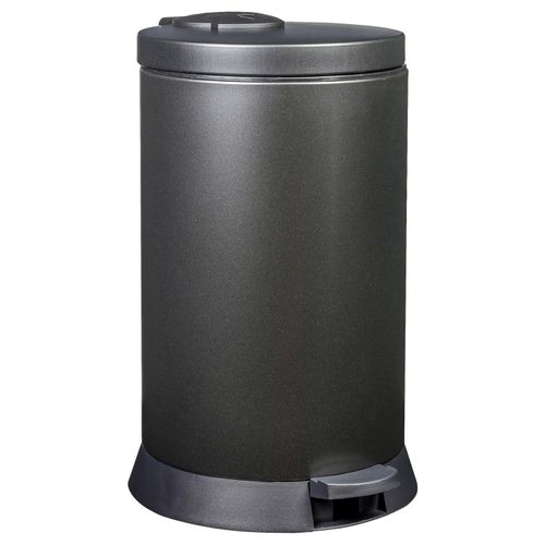 Poubelle De Cuisine à Pédale 20l Fabriqué En France - Magic Rossignol Noir Basalte